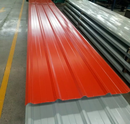 Prepainted GI/сталь толя PPGI/PPGL рифленая покрывает 3mm толстое