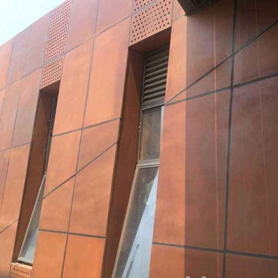 Коррозионностойкий размер металлического листа Corten стальной подгонянный для ландшафта