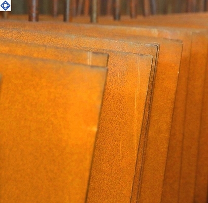 Коррозионностойкий размер металлического листа Corten стальной подгонянный для ландшафта