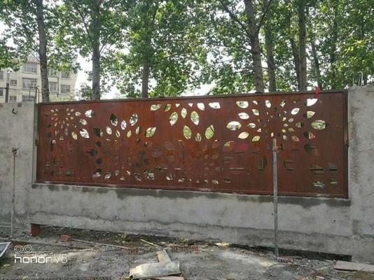 Погода стальной пластины A588 Corten устойчивая для стены сада стальной