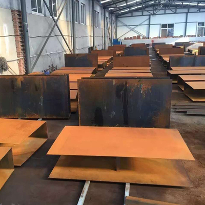 На открытом воздухе металлические листы SPA-H устойчивые Corten с ржавым финишем