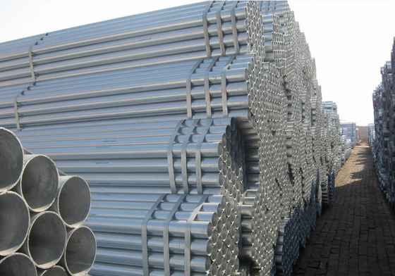 Ранг b ASTM Pre гальванизировала круглую толщину стальной трубы 1.2-15.7mm