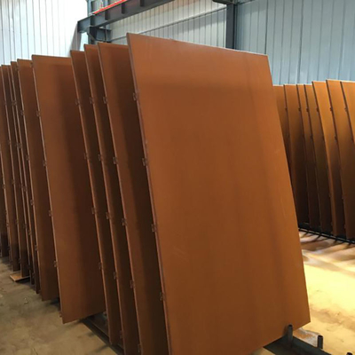 SPA стальной пластины A242 5mm 40mm ASTM A588 Corten Plat