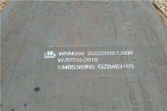 Сплав 0.3m износоустойчивой стальной пластины NM450 NM550 высокопрочный