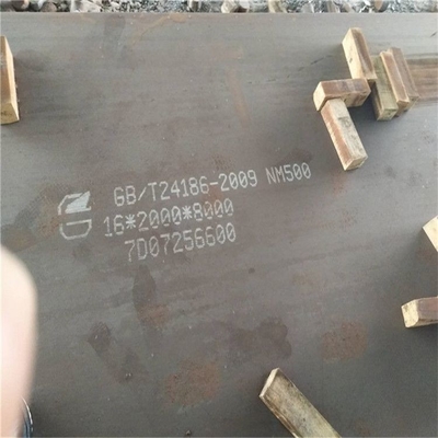Лист стали NM500 стальной пластины 8mm ссадины устойчивый NM400 NM450